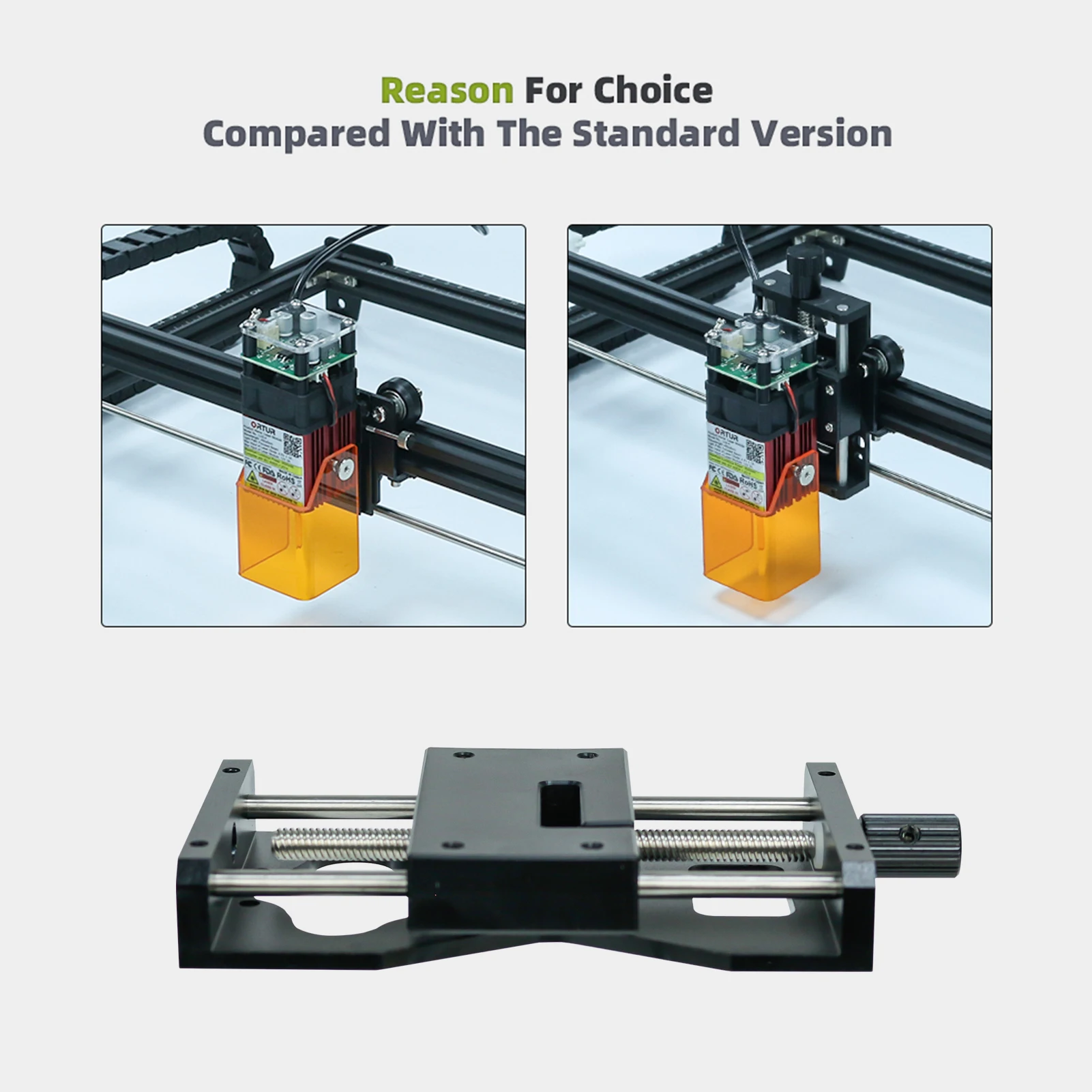 Быстрая доставка Ortur Laser Master 2 Pro CNC Z-axis подъемное устройство для регулировки