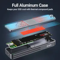 Алюминиевый корпус для SSD M2 NVMe за 688 руб с монетками в моб.приложении#4