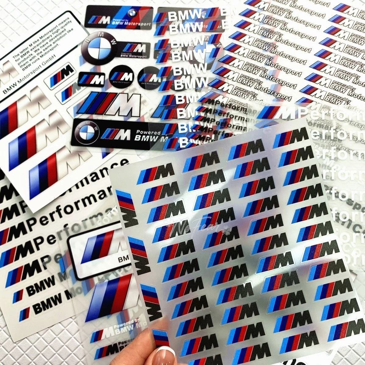 Фото Новые гоночные наклейки для BMW M 50TH Power Performance E28 E30 E34 E36 E46 E60 E90 F84, водонепроницаемые виниловые наклейки для автомобиля и мотоцикла №5