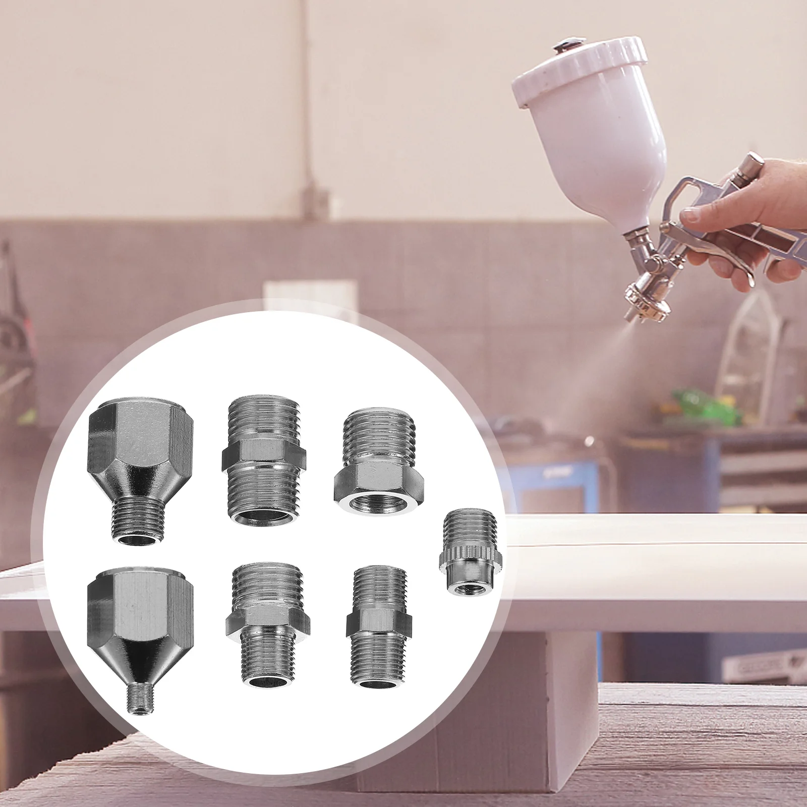 Аксессуары для аэрографа разъем компрессора автомобиля быстроразъемный фитинг