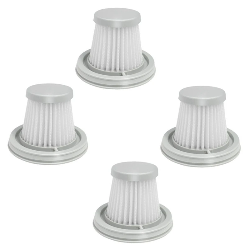 

Suitable For Xiaomi Mijia Handy Vacuum Cleaner Accessories Filter Elements Handheld Car Mini Vacuum Cleaner Filter, 4PCS