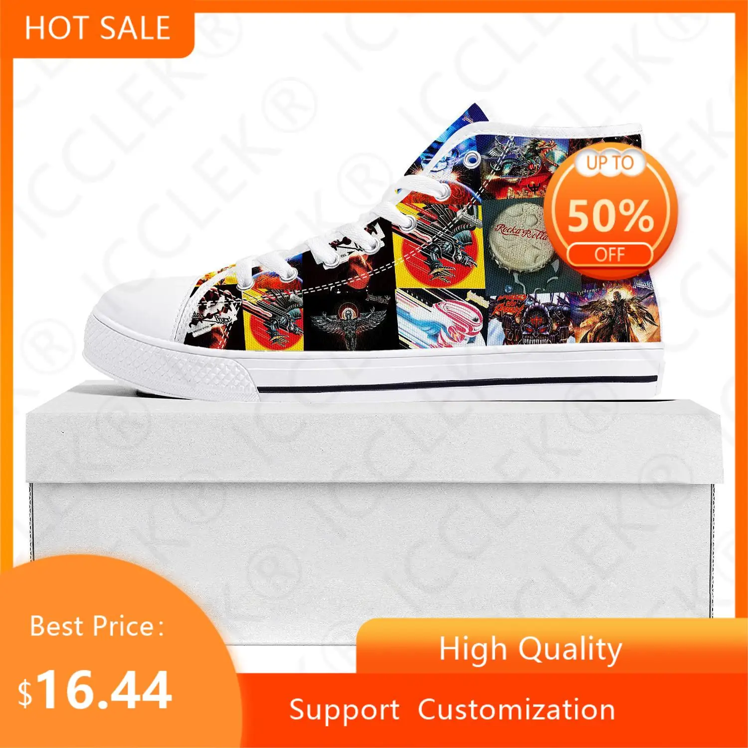 

Кроссовки мужские/женские холщовые высокие, под заказ