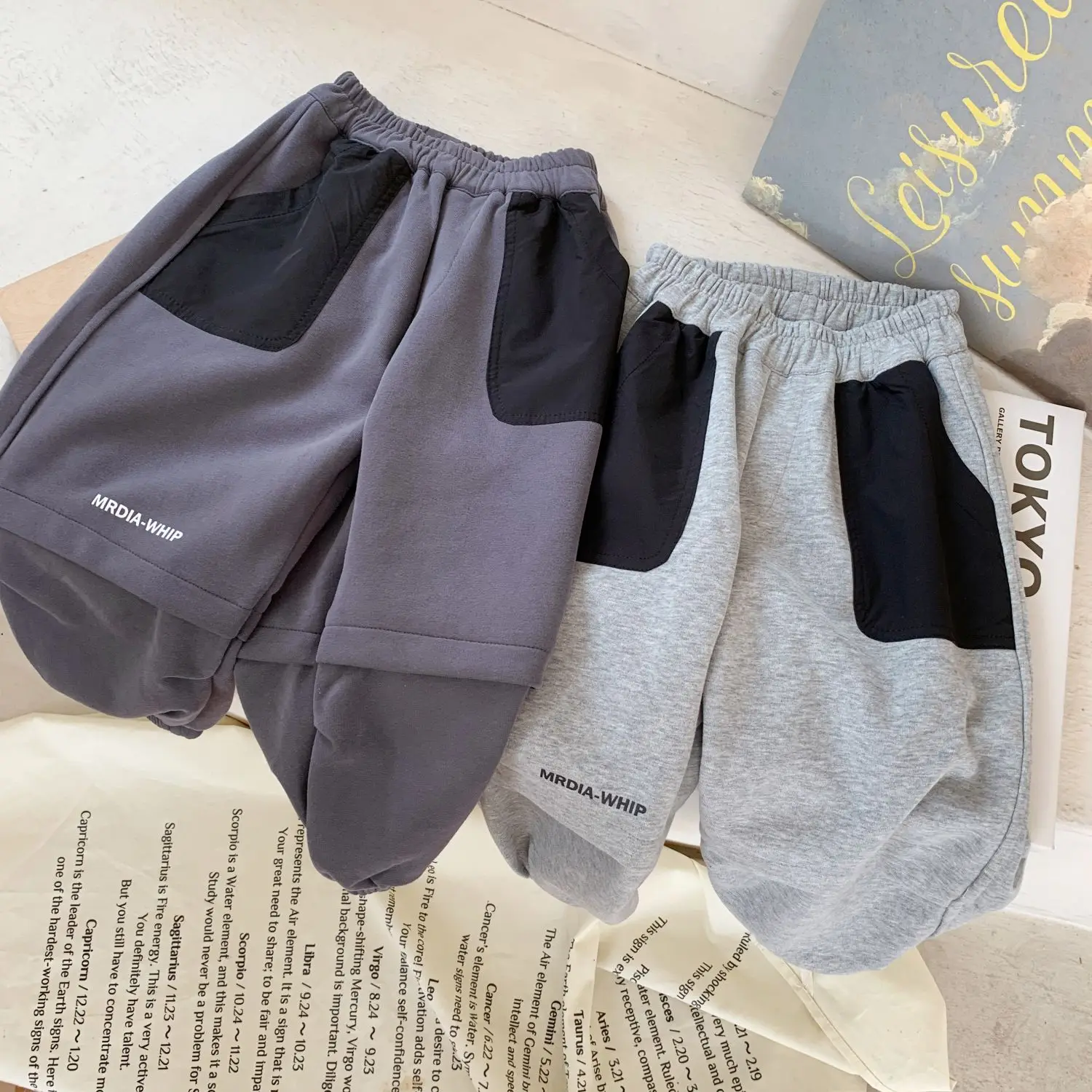 2022 New Children's Clothing Spring and Autumn Boys' Casual Pants Infant Jogging Sports Pants Outdoor Clothing 2-14 Years Old