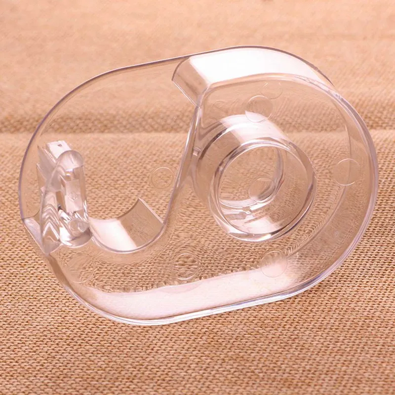 

1PCS 1.5CM Washi Tape Special Cutter Tape Seat Practical Transparent Plastic Adhesive Tape Dispenser Office Supplies Stationery