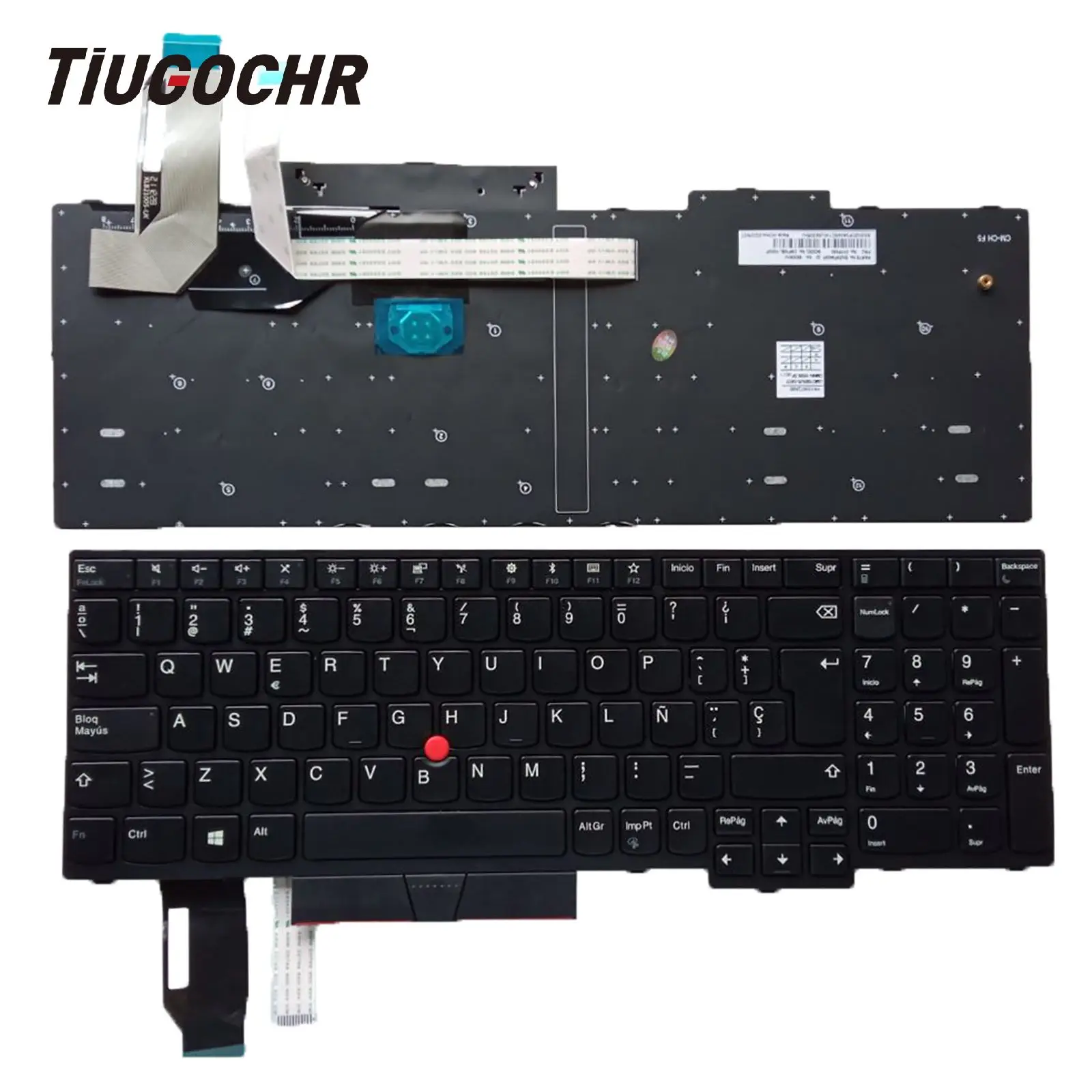 

New SPA Spanish Keyboard for Lenovo Thinkpad E580 E590 T590 P53S L580 L590 P52 P72 P53 P73 Laptop 01YP690 01YN750