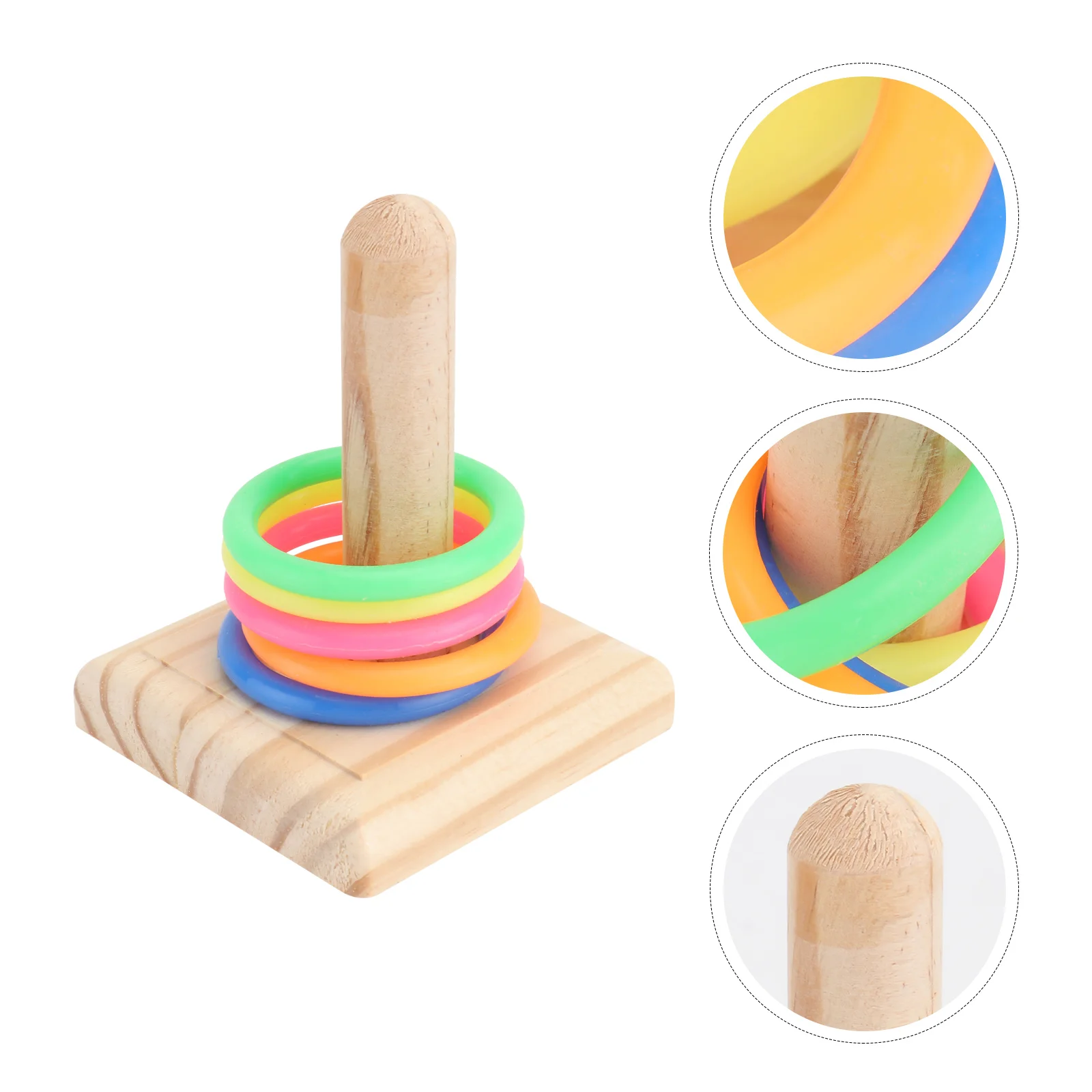 

1 Set Practical Unique Creative Parrot Toys Pet Playthings Bird Ring Toys for Bird Home Parrot