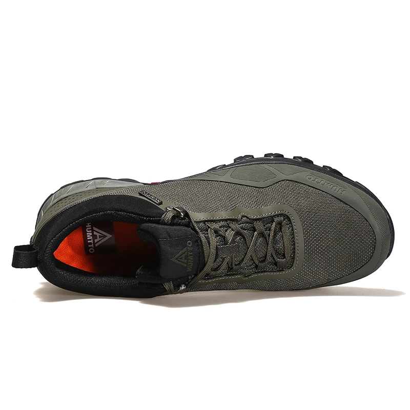 HUMTTO Hiking Shoes Mens Mountain Trekking Outdoor Sneakers for Men Breathable Climbing Camping Sports Luxury Designer Man Shoes