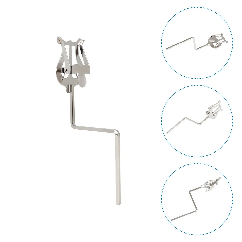 

Marching Sheet Music Portable Bookshelf Saxophone Stand Score Holder Iron Instrument Rack