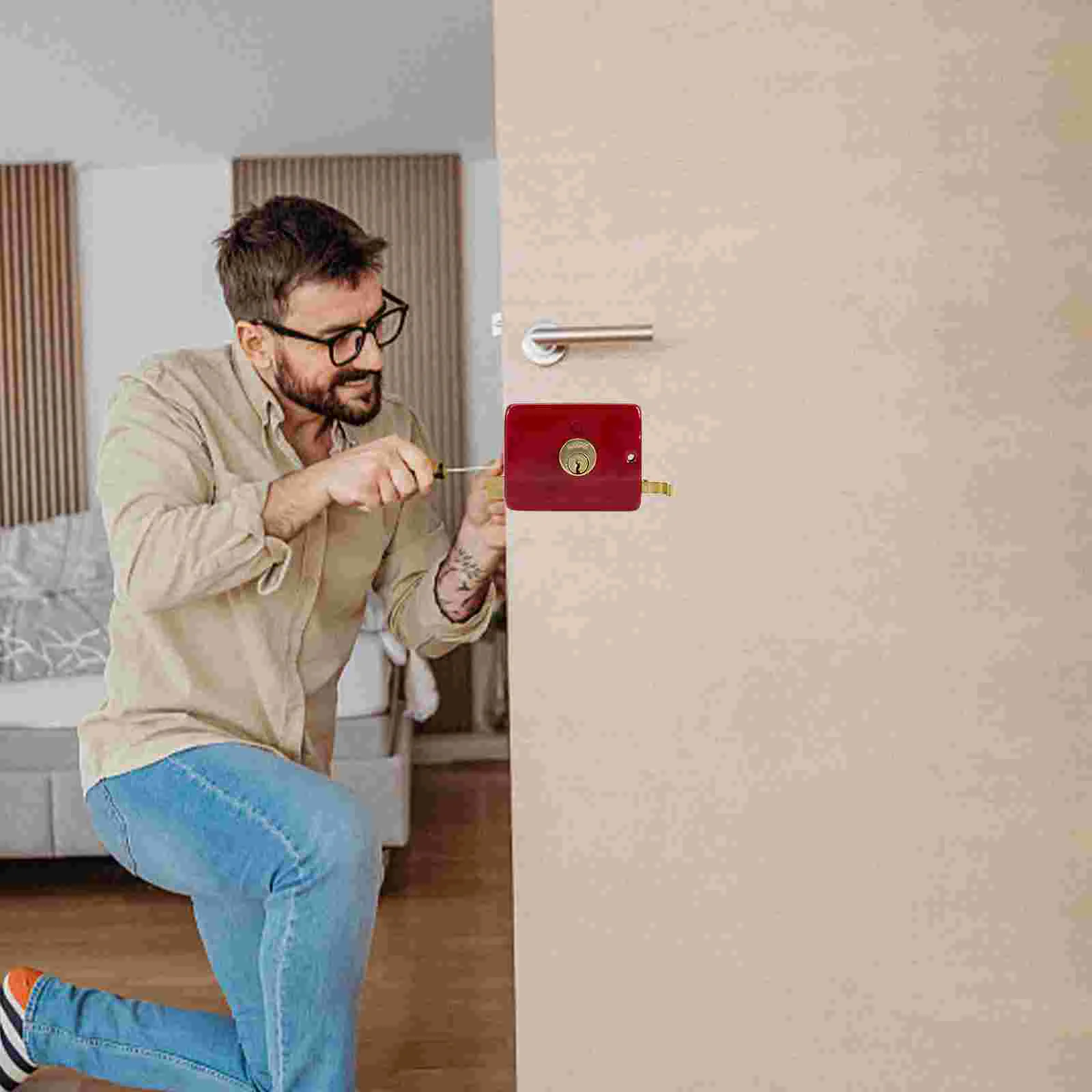 Дверной замок болт замки для дверей с защитным крючком защелка старая ручка