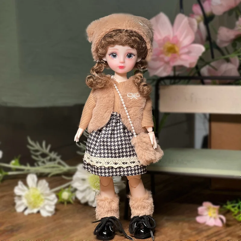 Фото 30 см кукла 1/6 Bjd кукла ручной работы куклы для макияжа с одеждой нарядная кукла BJD для девочек и дочек подарок на день рождения рождественские подарки №2