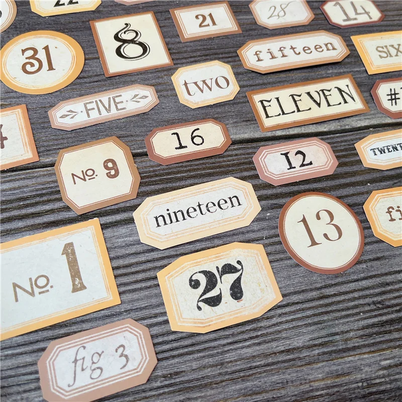 31 шт. Тим холтс винтажные Стикеры журнал нежелательных веществ этикетка для