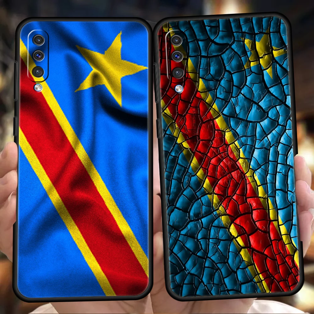 

Congo Democratic Republic Flag Phone Case For Samsung Galaxy A53 A73 A33 A23 A13 A12 A22 A02 A50 A70 A20 A10 A20S 5G TPU Cover