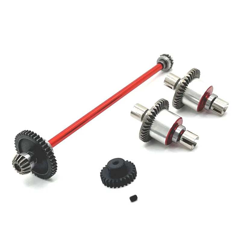 Металлическая модернизированная Трансмиссия в сборе дифференциал для WLtoys 1/18 A949