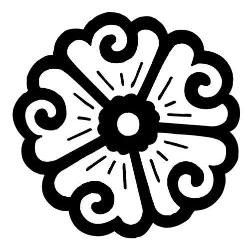 

Автомобильные наклейки, традиционный китайский узор, симметричный узор, модные стильные наклейки для автомобилей и мотоциклов