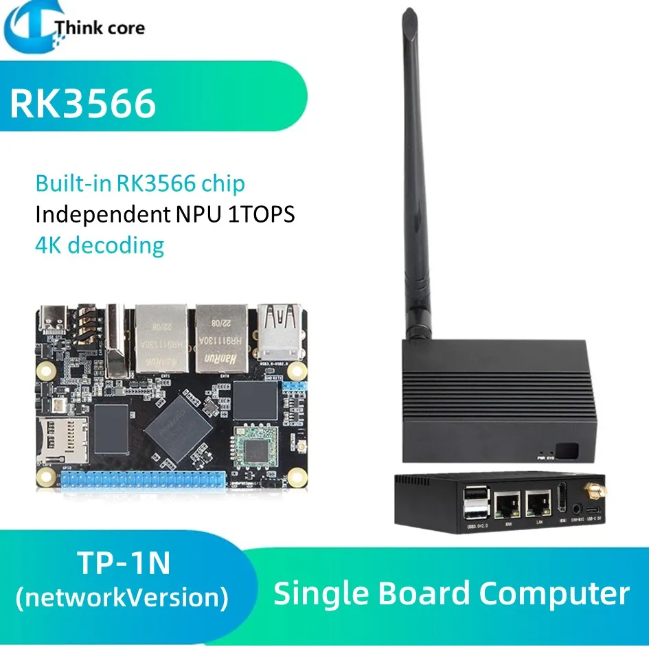 

Компьютер Rockchip RK3566 SBC, 1000 м, Ethernet