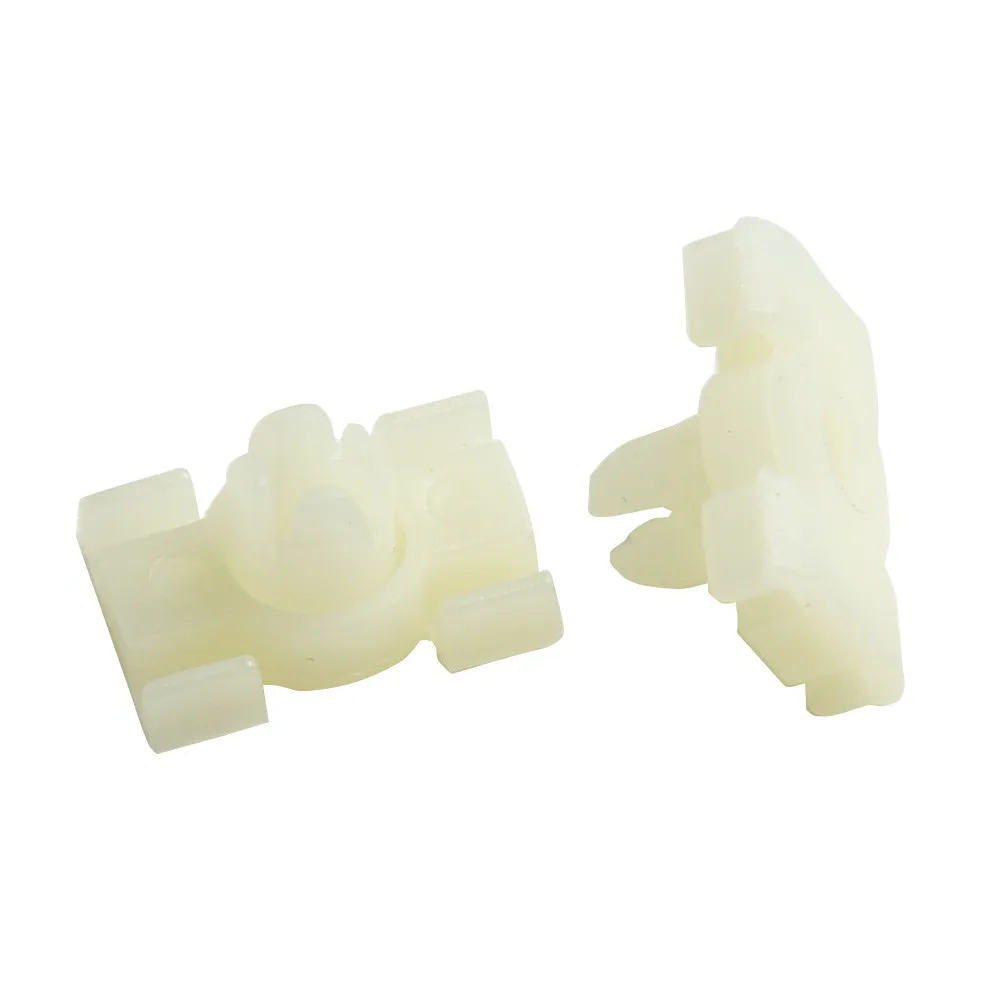 

50pcs Clamps Plugs Grommets Door Gasket Strip Trim Clips For Mercedes-Benz W123 Car Bumper Rivet Fastener Auto Fender Door Trim