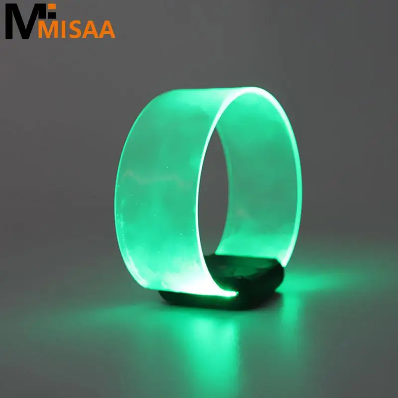 

Light Band Safety Flashing Led Luminous Cheering Props Entertainment Party Halloween Decoration Light-emitting Bracelet Battery