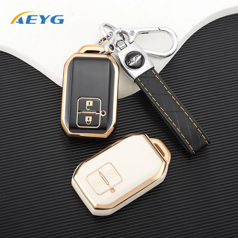 

NEW TPU Car Remote Key Case Cover For Suzuki Ertiga Swift 2017 Wagon R Japanese Monopoly Type 3c Ignis Embona XL7 Accessories