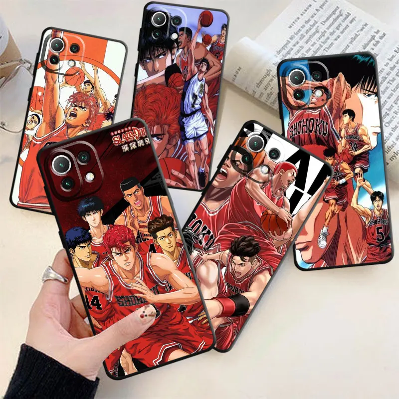 

Comic Slam Dunk Sakuragi Phone Case For Xiaomi Poco X3 NFC X4 M3 ProFor MI 13 12 12X 12S 12T 11 11T 9T 10T Lite Note 10 TPU Capa