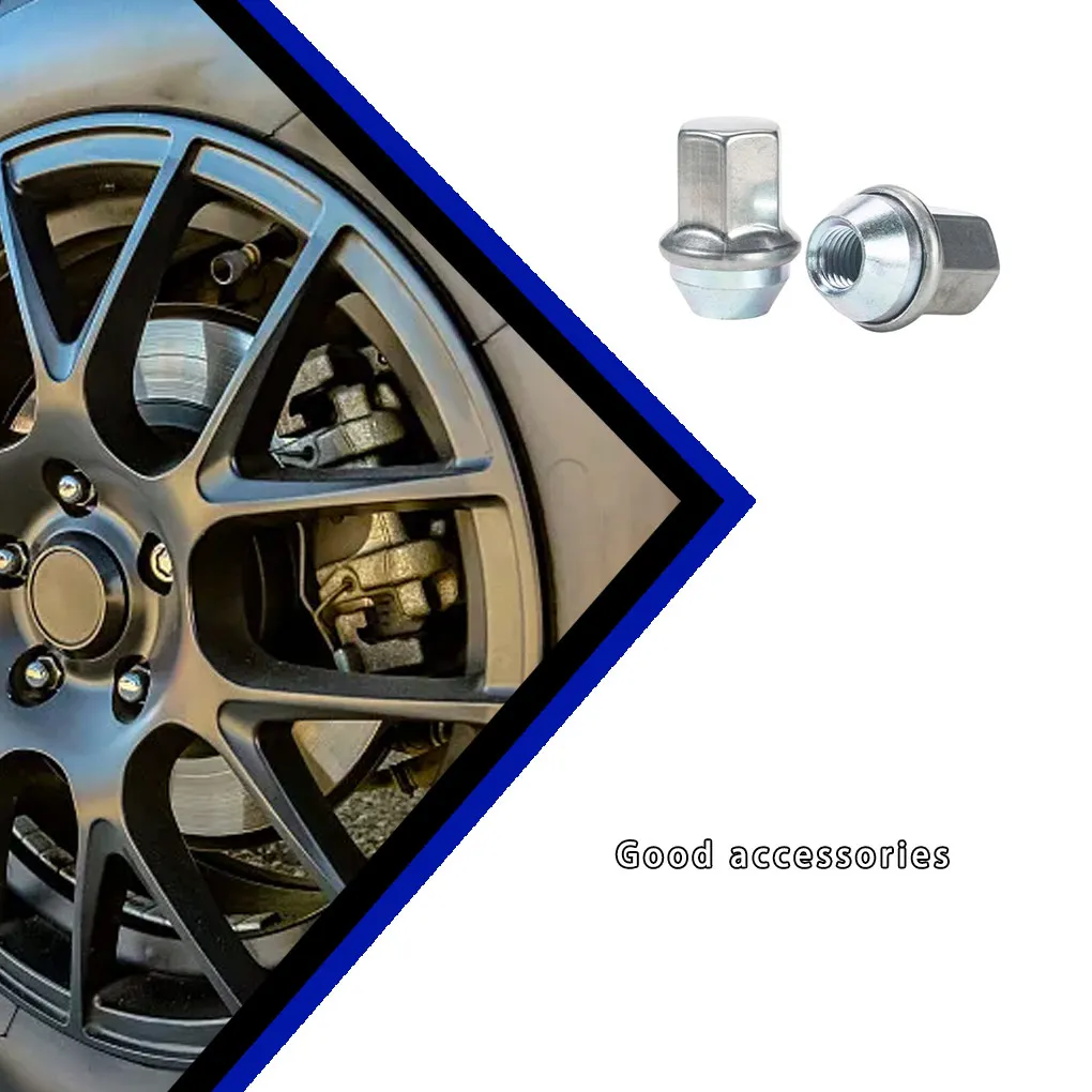 

2 Pieces Wheel Lug Nut Vehicle Tire Screw Caps Decoration Modified