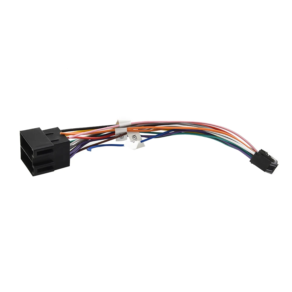 

New Durable Universal 16P To ISO Cable Adapter Accessories Connector Copper Wire Cable Male Plug Male Plug To Female