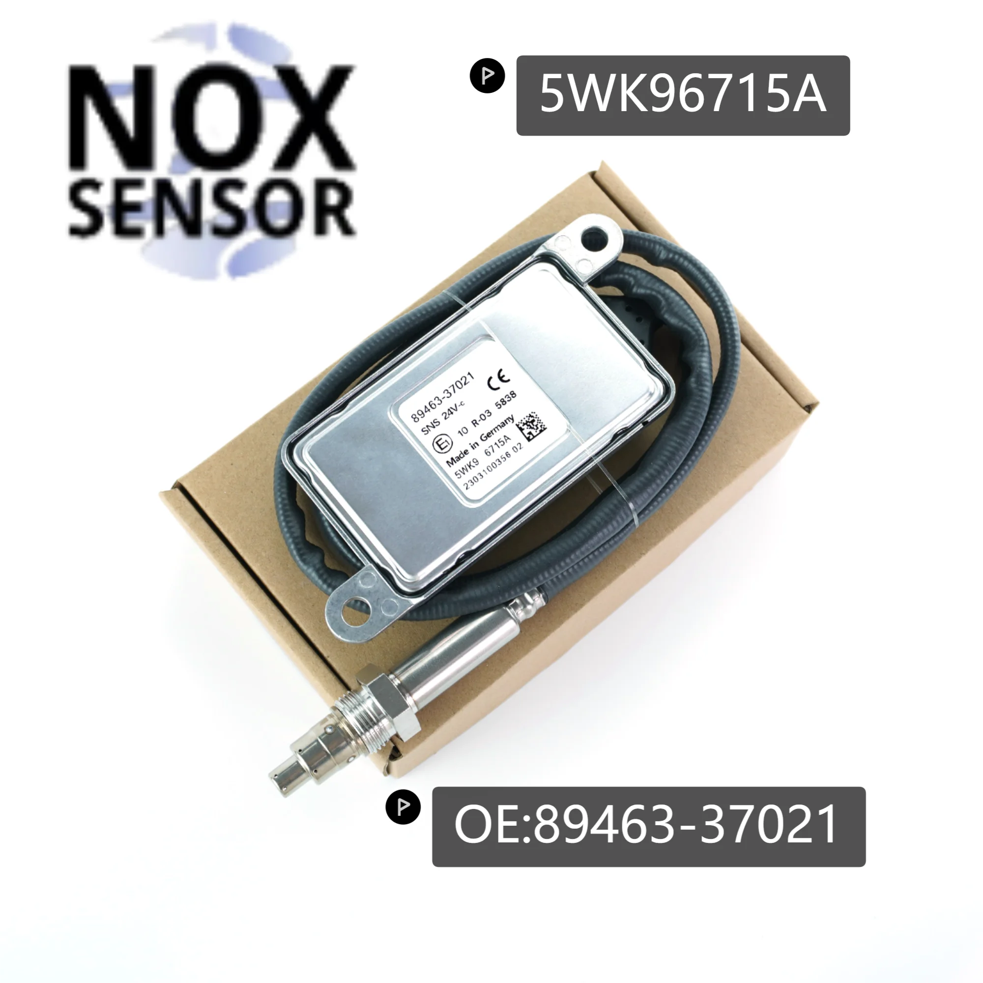 89463-37021 8946337021 5WK96715A Высокопроизводительный датчик Nox азота и кислорода 24 В