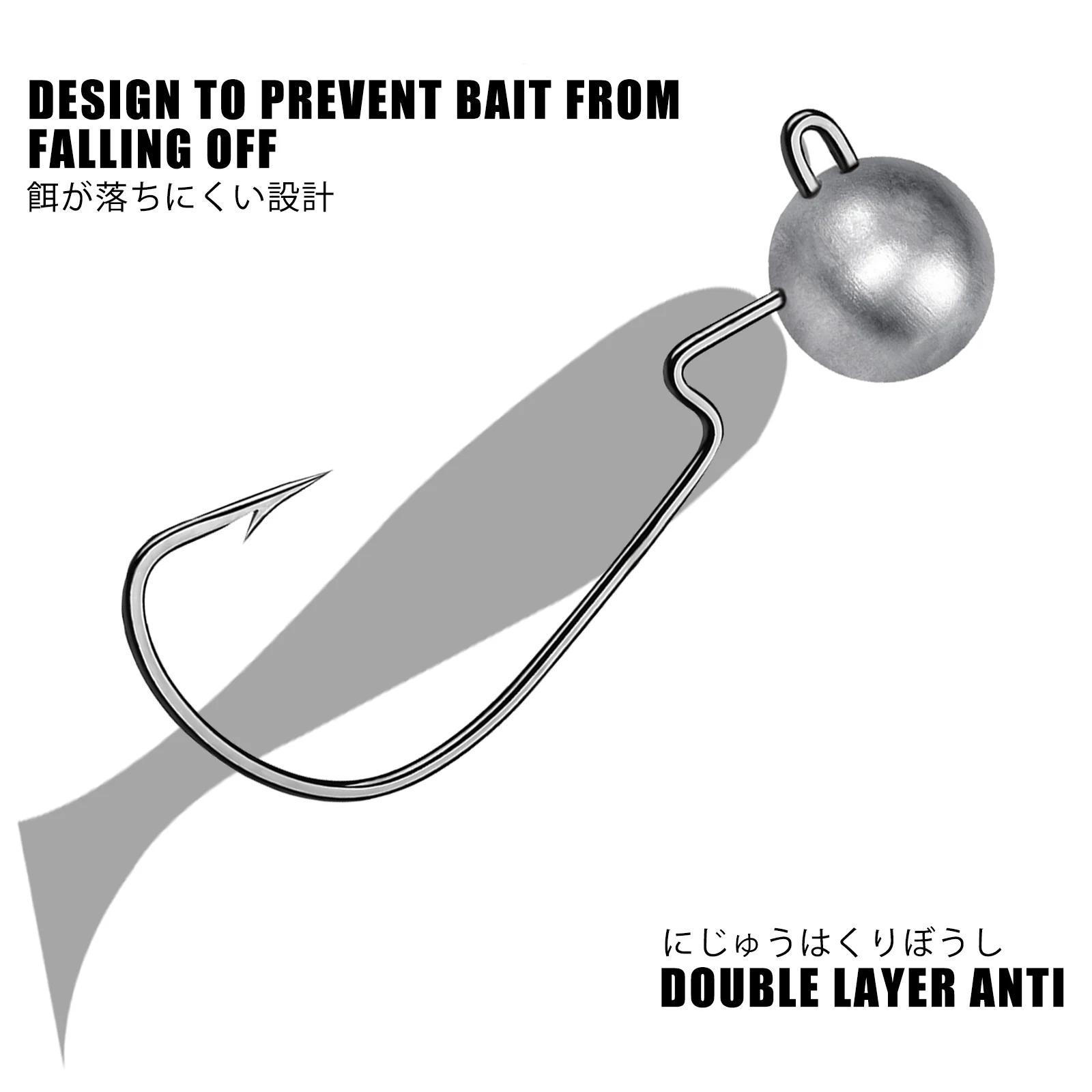 10 шт./коробка рыболовные крючки для ловли окуня