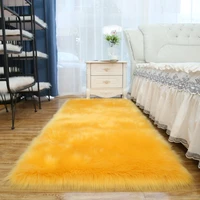 fluffy rugs anti skid shaggy area rug dining room living room mat bedroom bedside plush carpet floor mat home decor