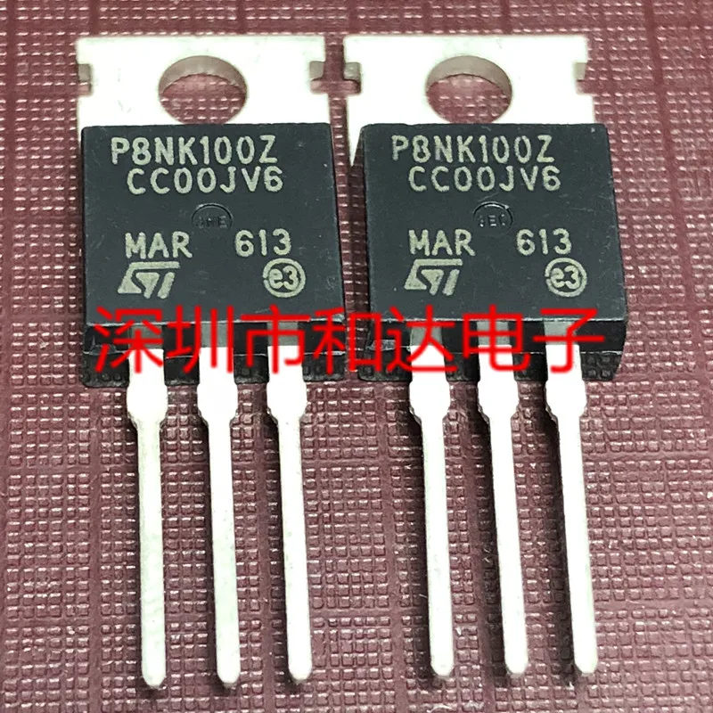 

5PCS-10PCS P8NK100Z STP8NK100Z TO-220 1000V 6.5A ORIGINAL STOCK NEW