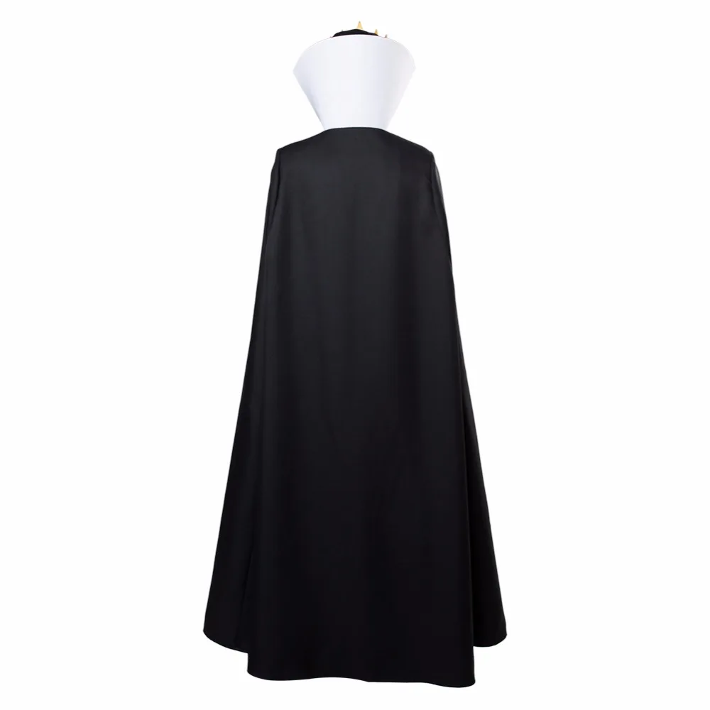 The Snow White Evil Queen Cosplay Costume with Crown Evil Queen Costume Dress Halloween Carnival Costume