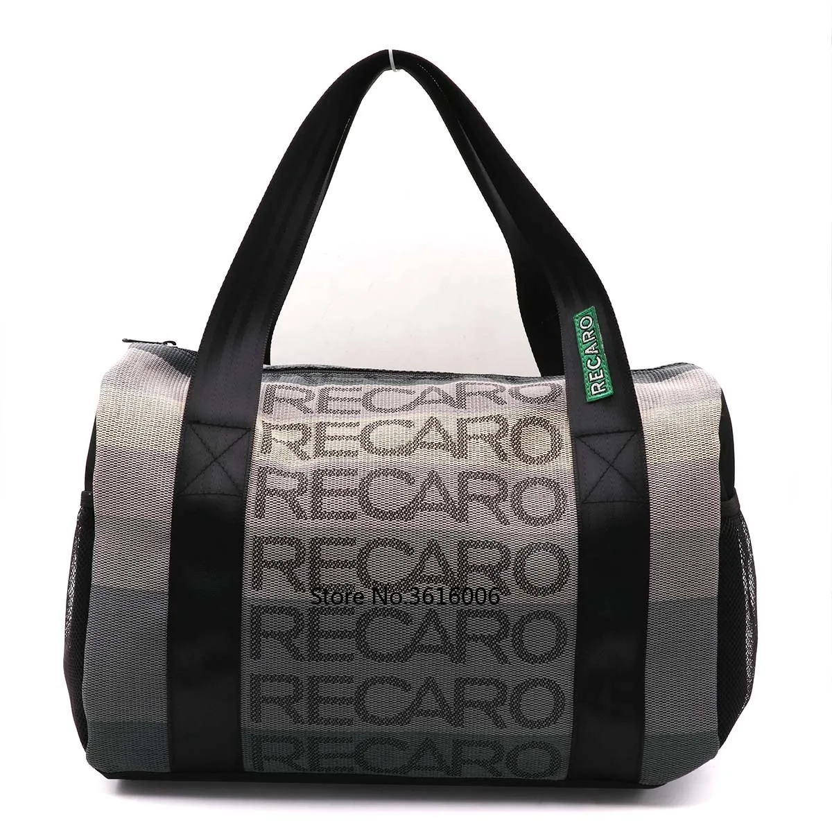 

JDM Style RECARO Fabric Canvas Handbag Messager Duffle School Bags Outdoor Traveling Bag Racing Souvenirs