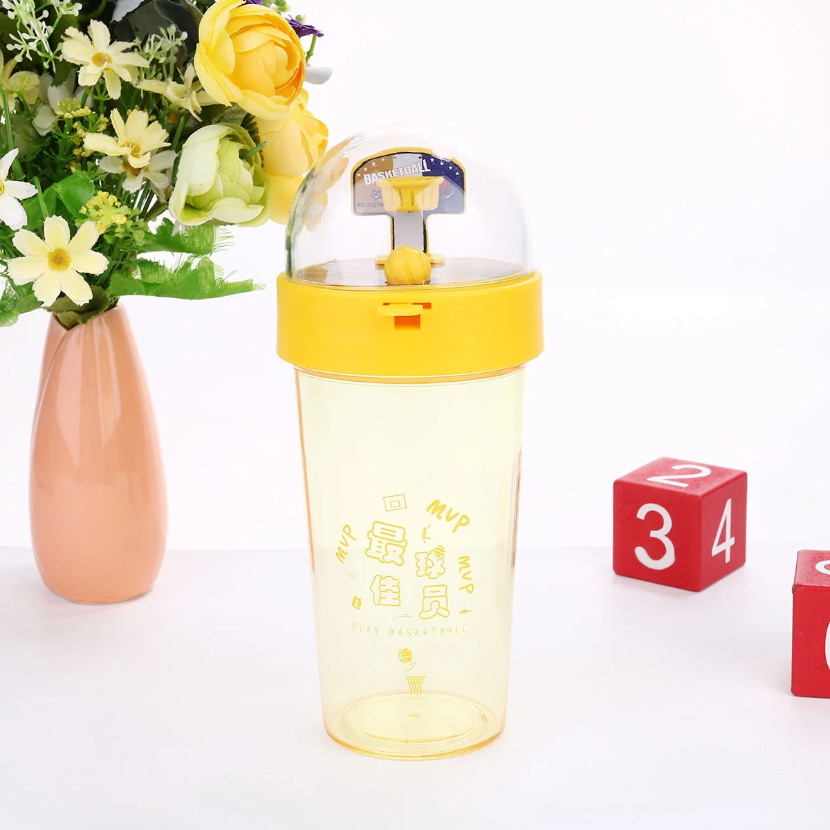 

Water Cup Drinking Bottle Plastictravel Cups Kids Students Bottles Tumblers Lids Reusable Strawscreative Squeeze Girls Insulated
