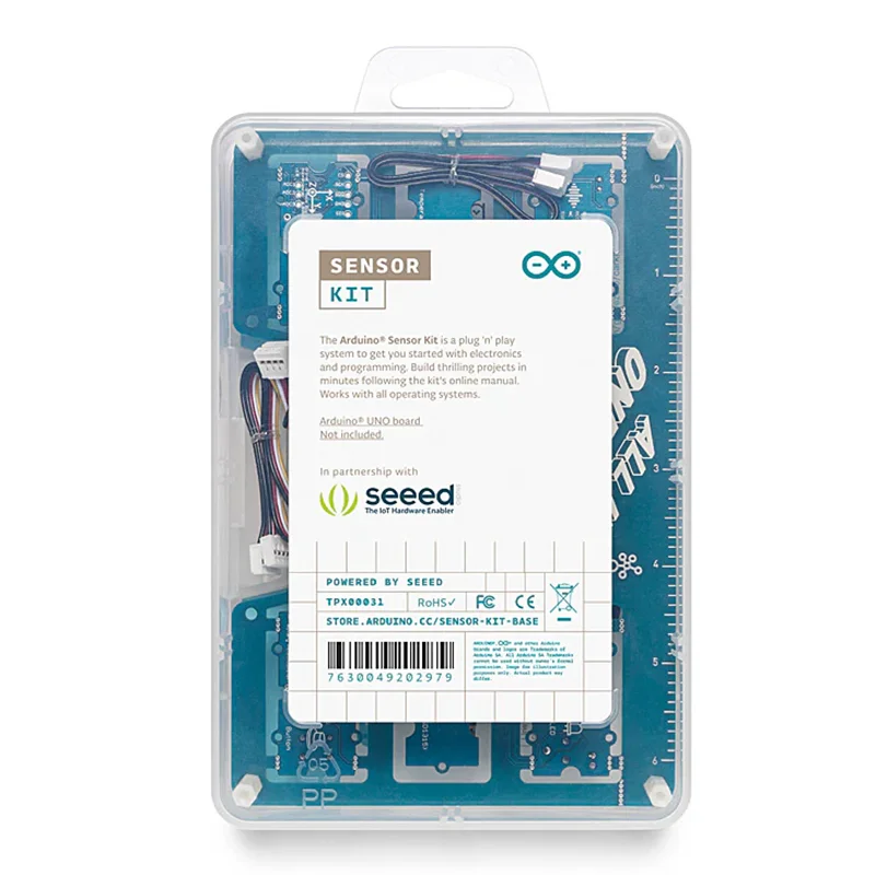 Комплект датчиков Arduino — базовый комплект разработки TPX00031 Arduino UNO R3 REV3 A000066, подлинный итальянский продукт (art.: 3920cf4bc28af) - 3920cf4bc28af