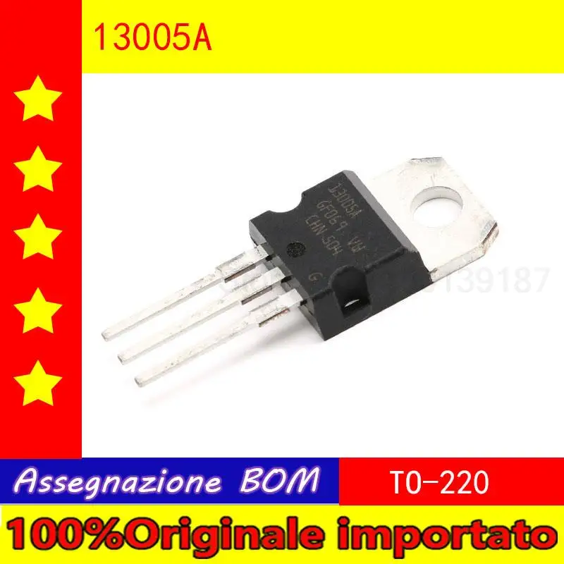 

10 шт./лот домашняя мебель ST13005A NPN Hi - Volt Fast Sw биполярный распределительный транзистор (BJT)