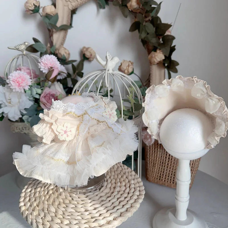 Бежево-розовый 10 см одежда для кукол шапка игрушки аксессуары 20 хлопчатобумажная