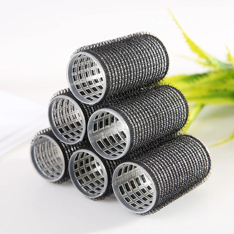 

5 шт., черные бигуди для укладки волос