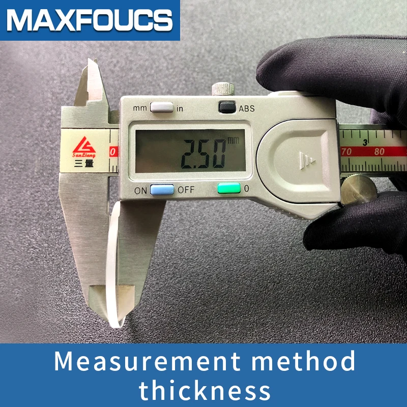 Watch Glass Sapphire Replacement Flat 2.5mm Thick in Diameters 30mm-39.5mm Transparent crystal  1Pieces