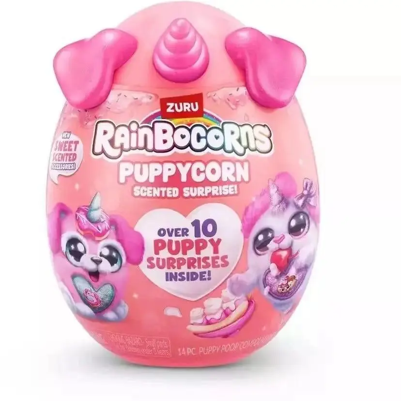 Zuru Dog Слепая Коробка-сюрприз Волшебное Яйцо Игрушка-плюшевая Кукла Радужный
