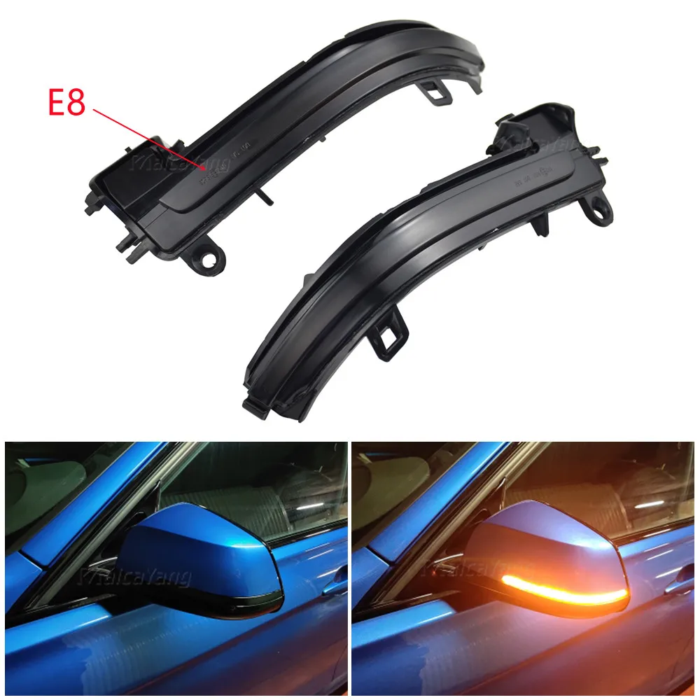 

2Pcs Dynamic Blinker Turn Signal LED light for BMW F20 F30 F31 F21 F22 F23 F32 F33 F34 X1 E84 F36 1 2 3 4 F87 M2