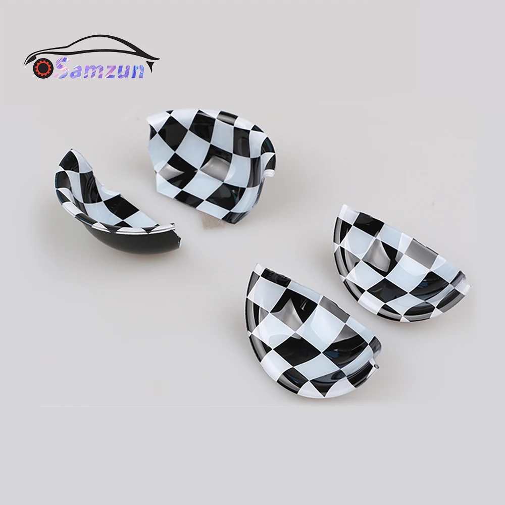 

Для mini Cooper F54 F55 F56 F57 F60 Countryman Clubman внутренняя дверная ручка автомобиля наклейка накладка Стайлинг наклейка аксессуары