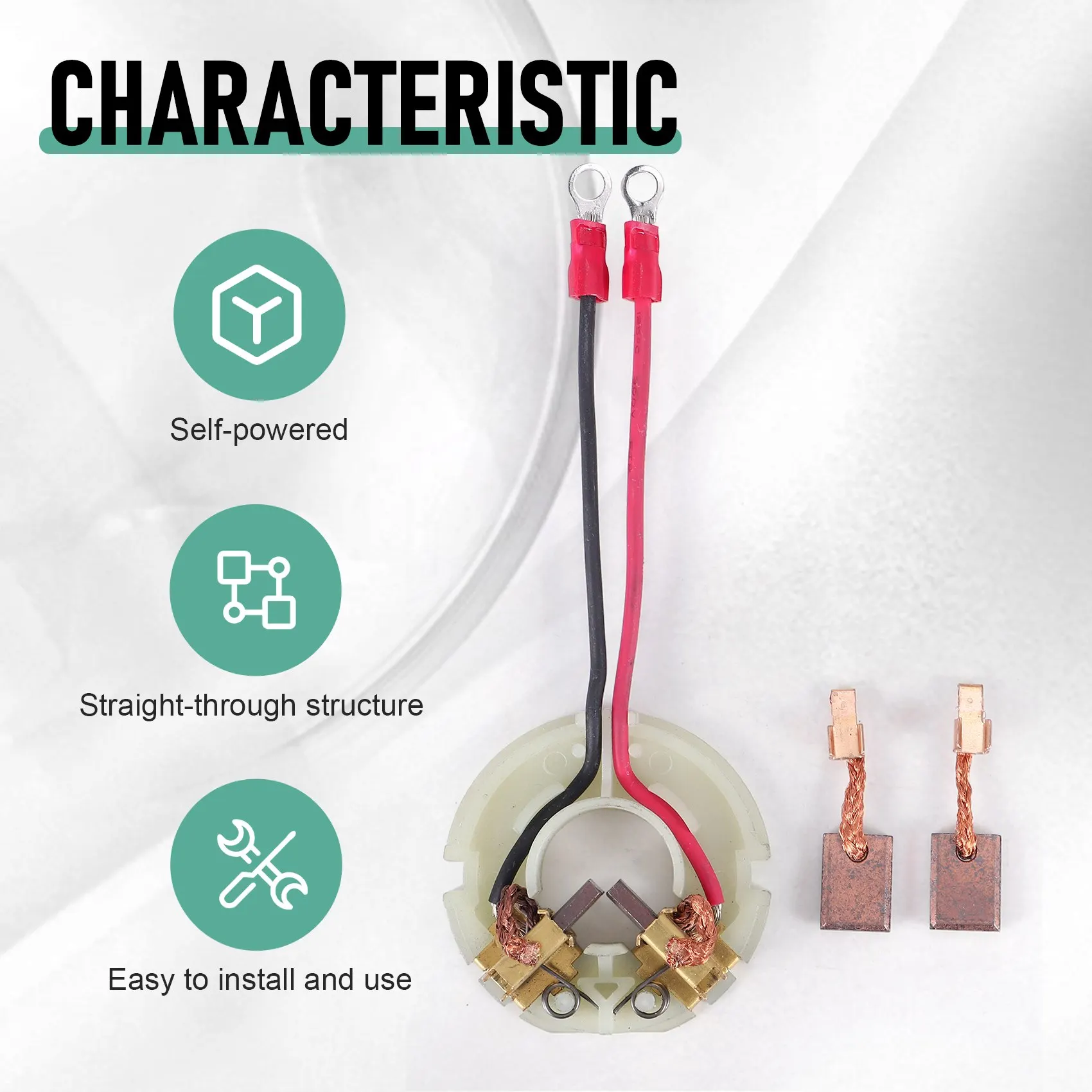 Держатель для угольной щетки MAKITA 638991-1 638614-1 DF458D DHP458 DHP448 DDF458 DDF448 BHP458 BHP448 BDF458 BDF448 DF444D