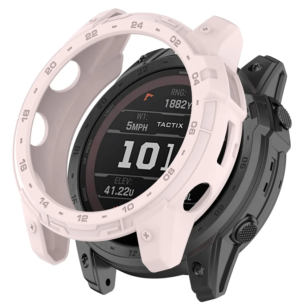 

Suitable For Jiaming Garmin Fenix 7x Armor Case Hollow Tpu Scale Case New High-quality Lightweight And Breathable Watch Case
