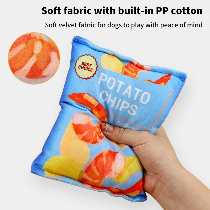 Игрушка для собак в виде картофеля забавная плюшевая искусственная кожа