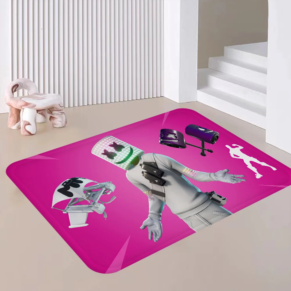 M-MarshmelloS Dj аниме коврик для ванной комнаты INS стиль мягкий напольный спальни дома