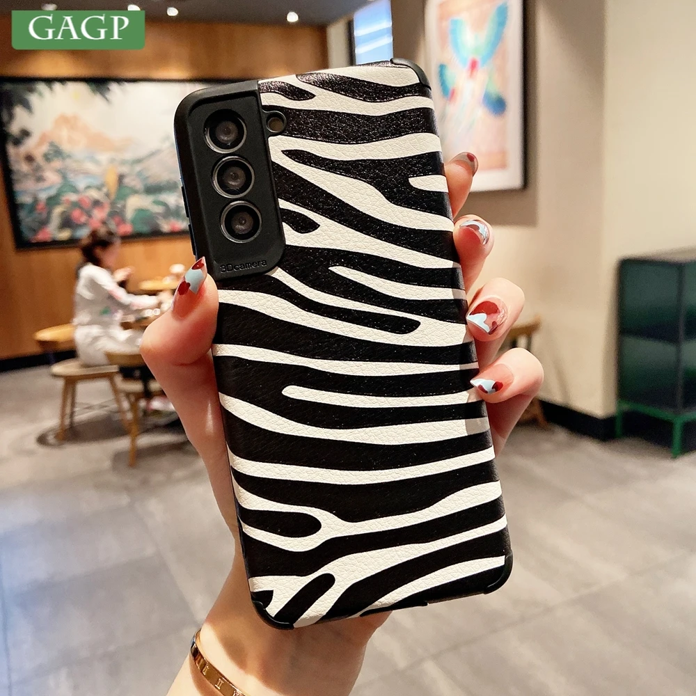 Кожаный текстурный противоударный чехол для Samsung S8 S9 S10 S20 Plus S21 S30 Ultra Note 9 A32 A50 A21S A12