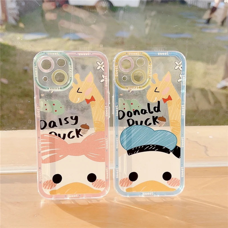 

Disney Donald Duck Daisy Phone Case for Redmi NOTE 8 9 Pro 9s 11 Pro 4G Redmi 8 9 10 Prime 10C 10A10x 4G Cover
