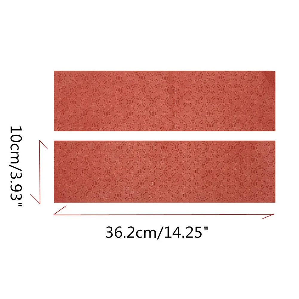 

200Pcs Lithium Battery Insulators Adhesive Paper Hollow Insulating Gasket For-18650 Highland Barley Paper Single Red