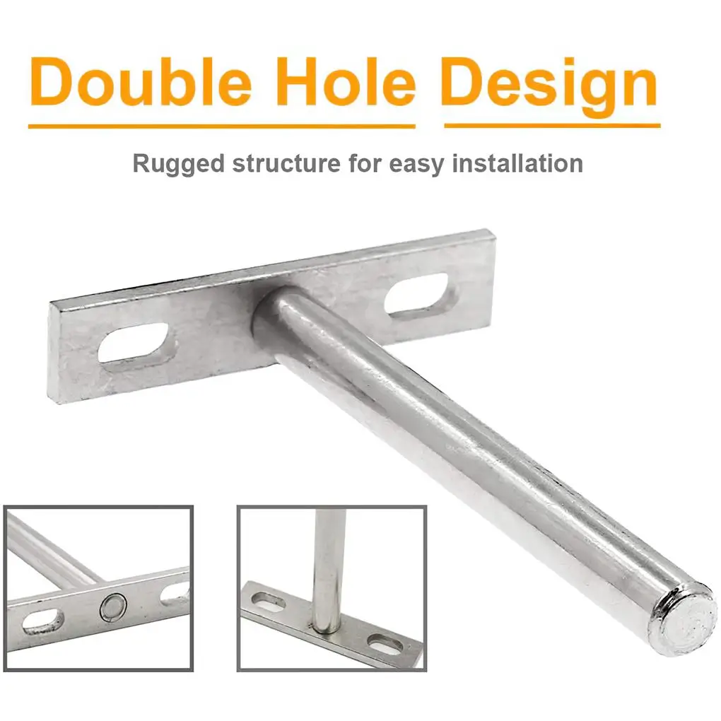 

4 Pieces Shelf Bracket Bedroom Kitchen Furniture Support Hardware