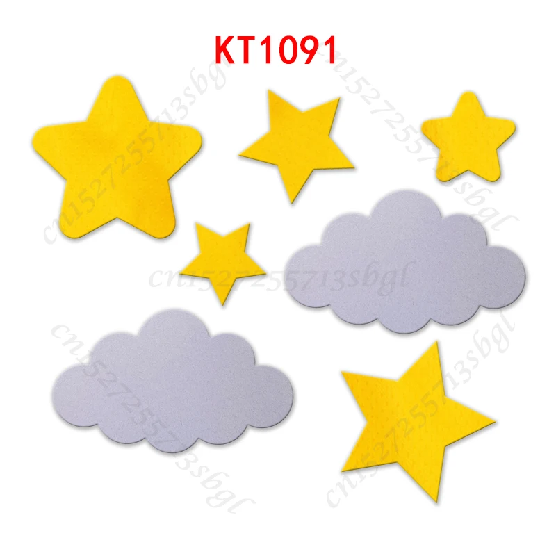 Штампы для высечки звезды и облака новые деревянные штампы подходят стандартных