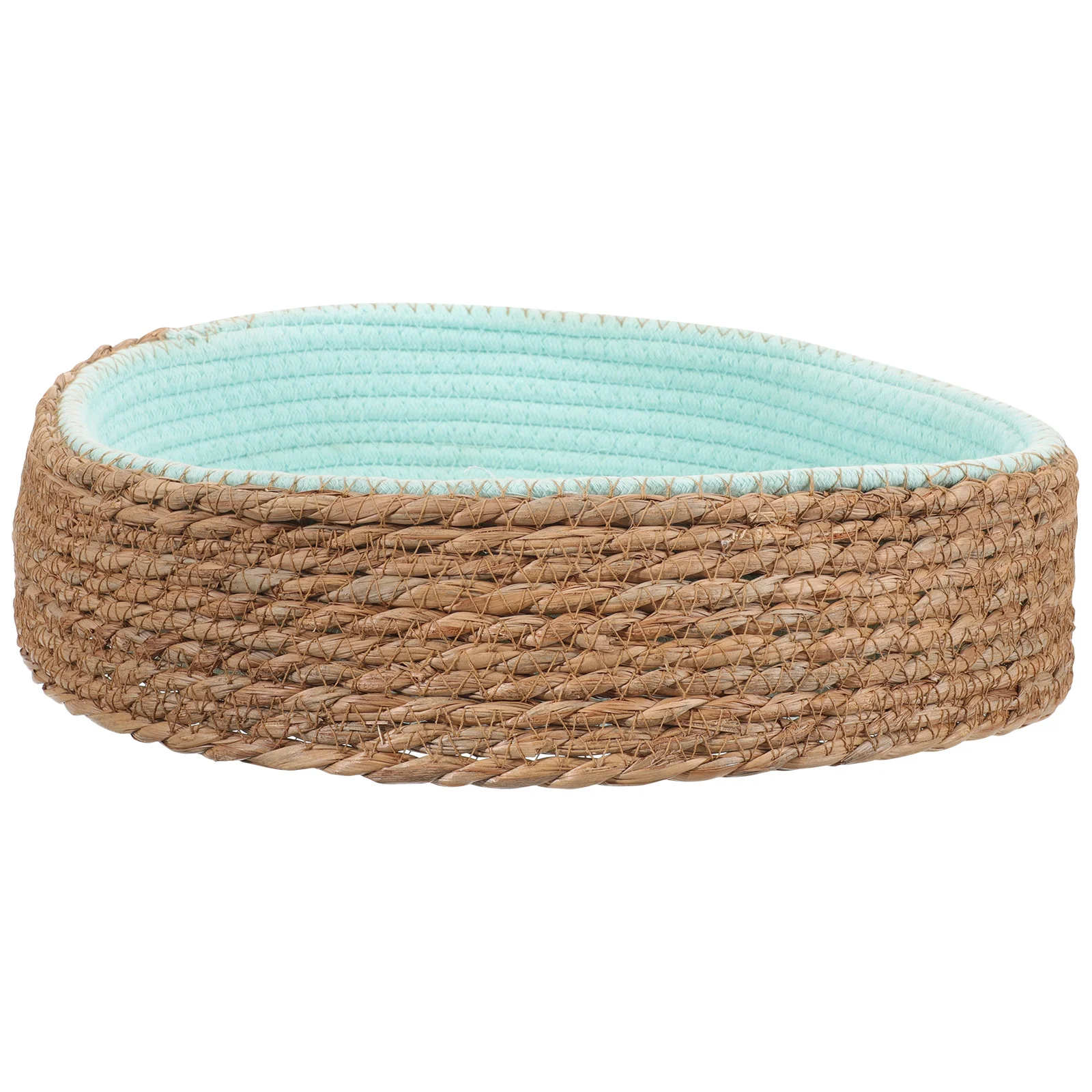 

Rattan Pet Bed Sleeping House Cat Round Cushion Small Warm Wicker Woven Nest Grass Willow Aesthetic Dog Mat